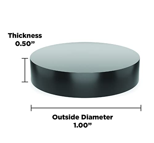 Isolate It: Sorbothane Vibration Isolation Circular Disc Pad 0.5" Thick 1" Dia. 70 Duro - 8 Pack