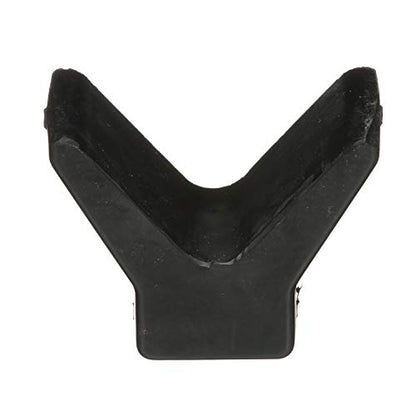 Seachoice Molded Y Bow Stop, Black, Boat Trailer, 3 in. X 3 in. X 1/2 in.