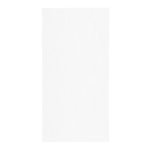 VEVOR 12 Pack Polycarbonate Greenhouse Panels, 2' X 4' X 0.24'' Roof Panels Sheets, Waterproof UV Protected Corrugated Plastic Roofing, Impact Resistance Clear Roofing Sheets for Greenhouse/Garden - size: 12PCS / 4FT * 2FT * 0.24IN