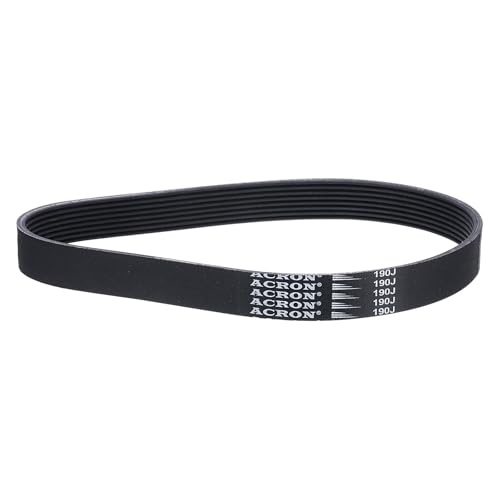 uxcell 190J8 PJ V-Ribbed Belt 8 Ribs 19" L x 0.74" W x 0.14" H, EPDM - size: 190J8