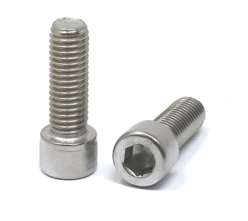 iexcell 5 Pcs 1/2-13 x 1-1/2" Stainless Steel 304 Hex Socket Head Cap Screws Bolts Kit - size: 1/2-13 x 1-1/2" ( Fully Threaded )