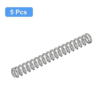 uxcell 5Pcs Compression Spring 304 Stainless Steel 5mmOD,0.8mmWD,50mmFL - size: 0.8mmx5mmx50mm