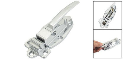 uxcell Industrial Lab Oven Door Latch Releasing Pull Handle Silver Tone