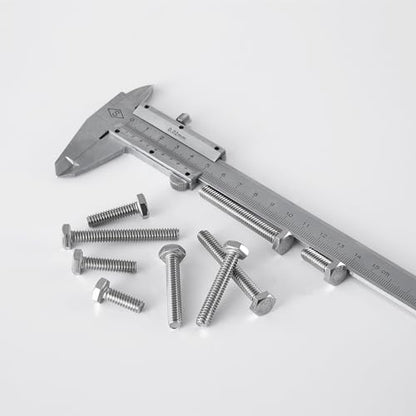 1/4-20 x 2-3/4" Hex Head Screws Hexagon Bolts, External Hex Drive, Stainless Steel 304, UNC Coarse Thread, Fully Threaded, Pack of 10 - size: 1/4-20 x 2-3/4"(10 PCS)