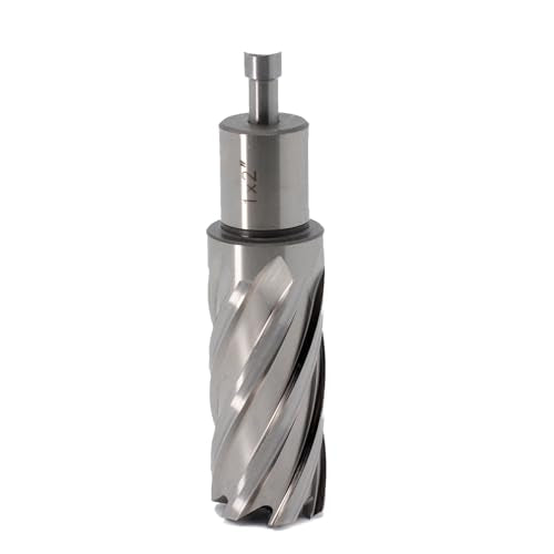 OSCARBIDE 1" x 2" HSS Annular Cutter 3/4" Weldon Shank Mag Drill Bit
