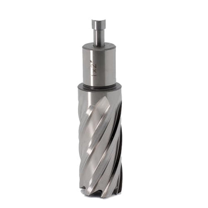 OSCARBIDE 1" x 2" HSS Annular Cutter 3/4" Weldon Shank Mag Drill Bit