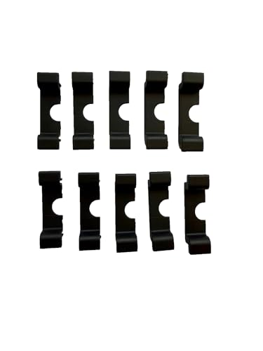 International Connector T&G 5 Pieces DIN Rail Slotted Aluminum RoHS 35mm Wide 7.5mm High (End Caps (10)) - size: End Caps (10)
