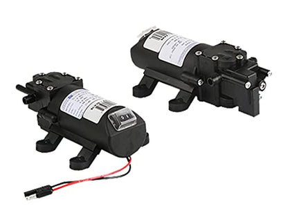 PENTAIR SHURFLO SLV10-AA40 12VDC Low Volume Automatic Demand Diaphragm Pump For Low Flow Spraying and Transfer, 1.0 GPM, 40 PSI, Pressure Switch, Self-Priming