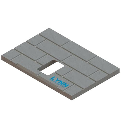 Replacement US Stove, Ashley, Breckwell Ceramic Brick Backerboard, APC1406, American Harvest 6041, 891705, 2811A - size: 891705