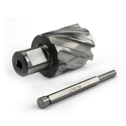 Annular Cutter JESTUOUS 1-5/16 Inch Cut Dia 3/4 Weldon Shank 1 Cut Depth