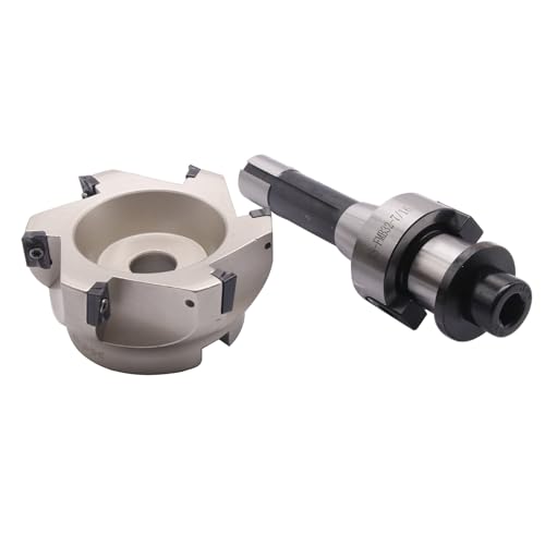 3.94"/100mm Cutting Dia 6-Flute 400R 100-32-6T Face Mill Shell Cutter Set