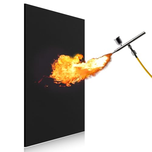 FLASLD 12×18 inch Welding Blanket Fireproof Mat Heat Resistant Material Up To 1800°F Flame Retardant Fabric Carbon Felt for Grill Stove Pit Soldering Welders Plumbers - size: 12×18 inch