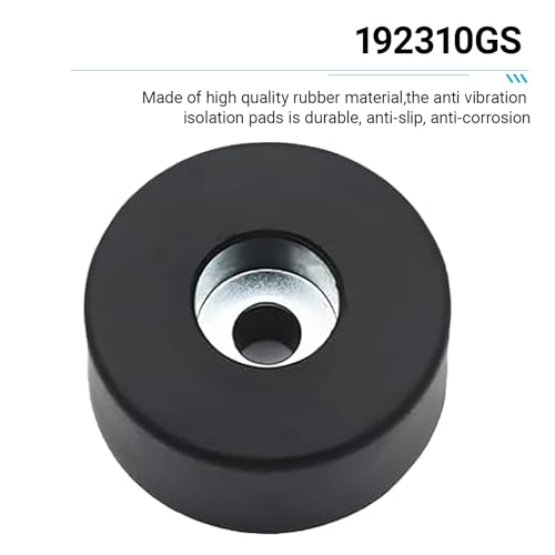 8PCS 192310GS Anti Vibration Rubber Feet Pads Bumper for Air Compressors Generators Pressure Washers –Isolation Mounts Compatible with Coleman Powermate 094-0026, Sanborn E106661, Husky Fini D091007