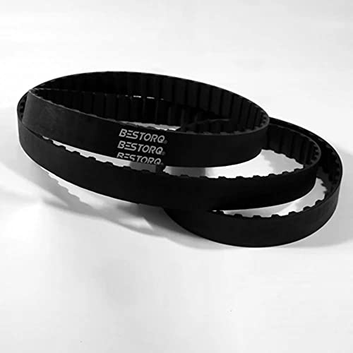 BESTORQ 109-L-050 L Timing Belt, Rubber, 10.9" Outside Circumference, 0.5" Width, 0.375" Pitch, 29 Teeth - size: 10.9 inch OC, style: 0.50 inch