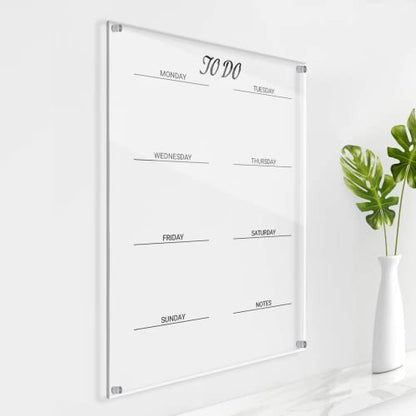 KAITELA Clear Cast Acrylic Sheet 12" x 16" x 1/4" Thick (6mm), Pack of 2 - size: 12" x 16", 1/4" Thick