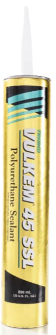 Tremco Vulkem 45SSL Gray Semi-Self-Leveling, Single-Component, Polyurethane Sealant, 28.7oz Cartridge (445712A-333), Case