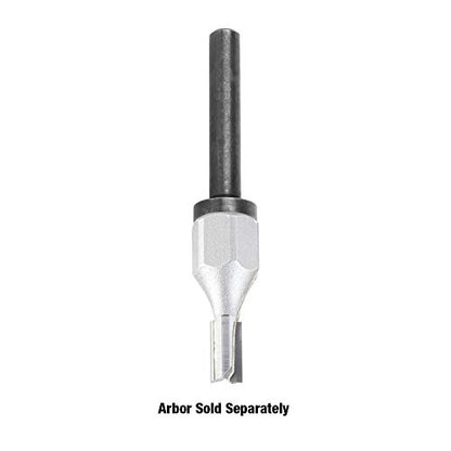 Amana Tool - 56272 Carbide Tipped Mortising Screw Straight No Shear Cutter 1/4 + .015 Dia - size: 1/4 + .015 Dia