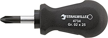 Stahlwille 96469315 DRALL+ Set of Screwdrivers, 9 Piece Set, Includes Screwdrivers for Slotted Screws, Electrician, Carburettor and Cross Head Screwdrivers, Industrial-Grade, Made in Germany