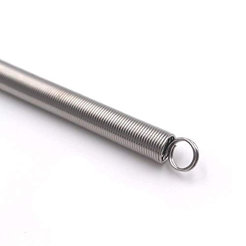 4Pcs Zinc Plated Steel Wire Extension Spring 20 Inch