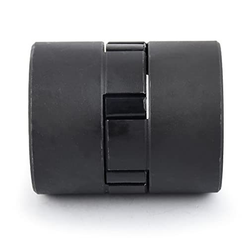1/2" to 5/8" L075 Flexible 3-Piece L-Jaw Coupling Set & Buna-N NBR Rubber Spider for Log Wood Splitter - size: 1/2" and 5/8"