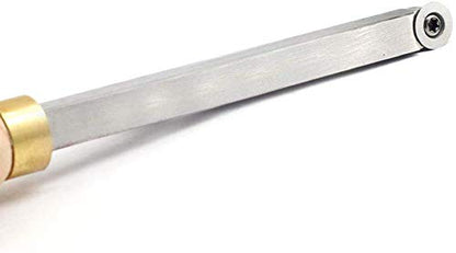 3pcs Tungsten Carbide Cutters Inserts Set for Wood Lathe Turning Tools(Include 11mm Square With Radius,12mm Round,28x10mm Diamond With sharp point),Supplied with Screws
