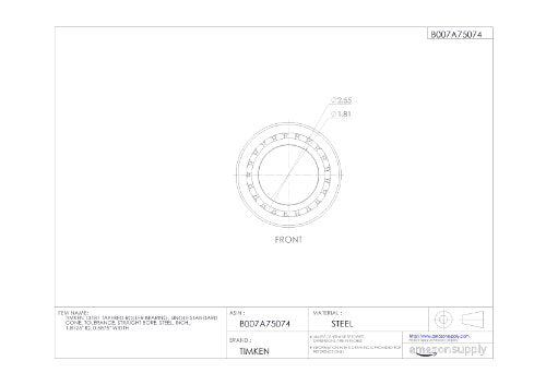 Timken Tapered Roller Bearing Cone - 13181