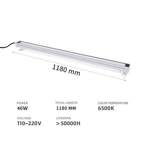 2025 LED Workshop Light, New Explosion-Proof Lighting, CNC Machine Tube Industrial Lighting,LED Work Lamp for Machine Tools,Three Rows Beads for CNC Lathe and Garage 110V to 220V (25, Watts)