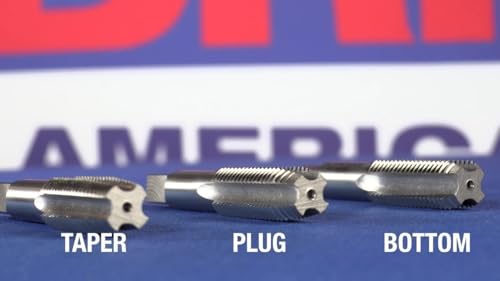 Drill America DWTB14X2 m14 x 2 High Speed Steel Metric 4 Flute Bottoming Hand Tap, DWT Series - size: m14 x 2, style: Bottoming