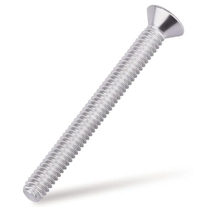 #8-32 x 1-3/4" Flat Countersunk Head Machine Screws, Phillips Drive, 304 Stainless Steel 18-8, Full Thread, Coarse Thread UNC, 50 PCS - size: #8-32 x 1-3/4"