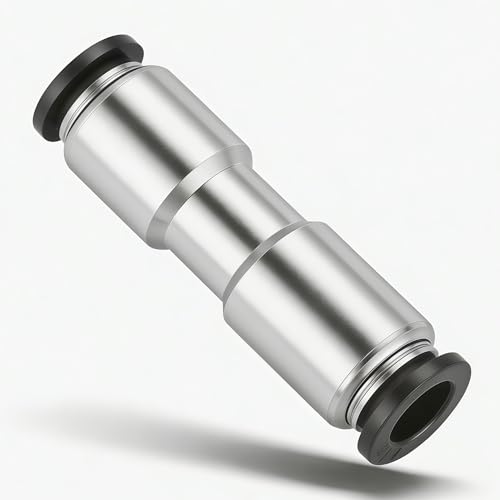 Pneumatic Push to Connect Fitting Check Valve 5/16" OD x 5/16" OD One-way Valve Pack of 2 - size: 5/16" OD