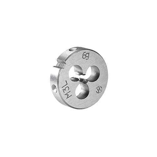 uxcell M3x0.5 Metric Round Die Machine Thread Left Hand Threading Die