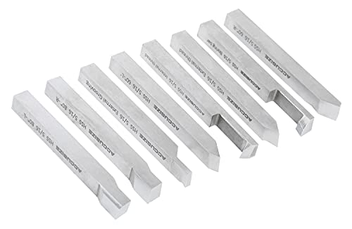Accusize Industrial Tools HSS Tool Bit Pre-Ground, 5/16 in, 2662-2002 - size: 5/16 in