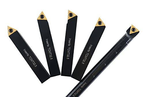 Accusize Industrial Tools Mini Indexable Turning Tool Boring, 5/8 in - size: 5/8 in.