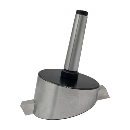 3-Inch Fly Cutter with 75 mm Head Diameter, Precision Flycutter for Milling & Lathe Machines, Includes HSS Tool Bit for Professional Metal Cutting - size: 2MT Shank (M10 x 1.5 mm)