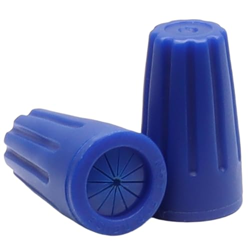 30 Pcs Waterproof Connector, 22-12 AWG Gel-Sealed, Blue - color: Blue