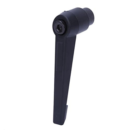 4PCS Universal Clamping Lever Handle, Adjustable Fixing Handle Female Thread, Stainless Steel, Black, M4, M5, M6, M8, M10, M12 - size: M4