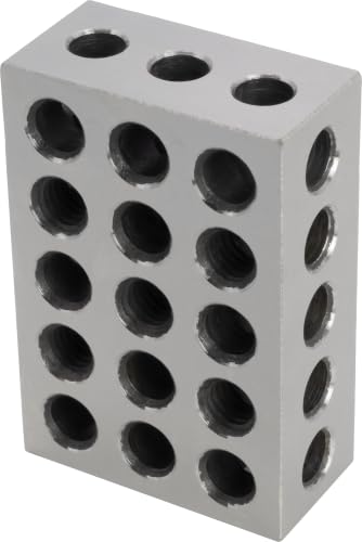 CME Setup Blocks, 23 Holes, 25mm × 75mm × 50mm, 2 Pieces - size: 25mm x 75mm x 50mm