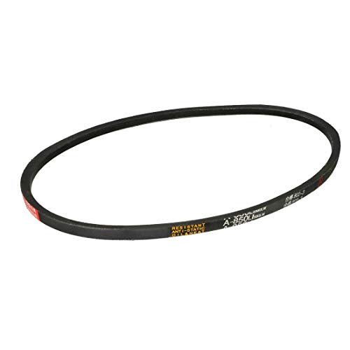 uxcell A850 V-Belts 850mm Inner Girth 13mm Top Width 8mm Thickness A-Section Rubber Drive Industrial Transmission Belt - size: 850mm