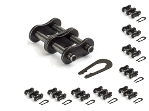 Jeremywell 50-2 Double Strand Roller Chain Connecting Link (10PCS)