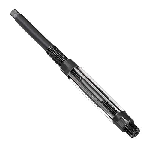 uxcell Adjustable Hand Reamer 10.75-11.75mm High Speed Steel H8 6 Straight Flutes Milling Cutter Tool Metric Reaming Drill Bit for Metal - size: 10.75-11.75mm