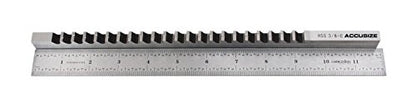 Accusize 3/8 in Style C HSS Keyway Broach, 5000-0022 - size: 3/8 in -C