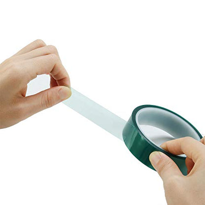iVict 2 Roll Polyester High Temperature Masking Tape - size: 2 Roll X 1 inches
