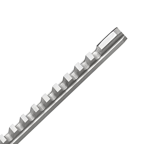 Keyway Broach Metric Size High Speed Steel Keyway with Shim Cutting Tool B Push-Type (B1-5)