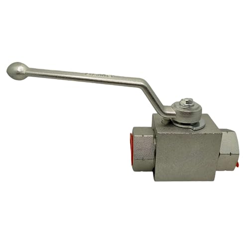LX Hydraulic High Pressure Ball Valve 1/2'' NPT 7250PSI Hydraulic Valve Shut-Off KHB Hydraulic Ball Valve - size: LX-KHB-1/2"NPT