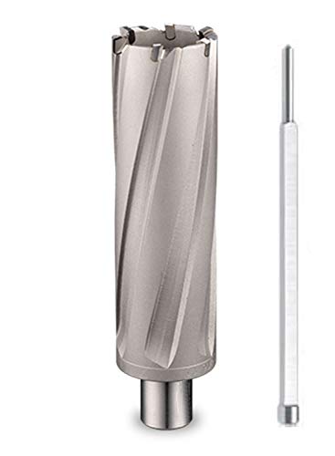CS Unitec 9-1-440 C 1-1/4" x 4" TCT Hornet Tungsten Carbide-Tipped Annular Cutters 1-1/4 Inchesinches Cutting Diameter Tungsten Carbide Coating Cut Cutting Angle 4" Flute - size: 1-1/4" Dia., style: 4" Depth of Cut