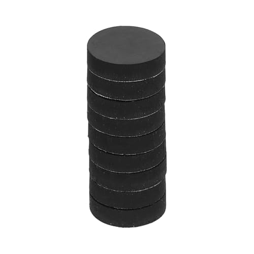 PATIKIL Non Slip Furniture Pads 7/8" (22mm x 5mm), 10 Pcs Adhesive Backed Round Rubber Feet Anti-Scratch Rubber Furniture Grippers for Hardwood Floor Electronics Bed Drawers DIY - size: 22mm x 5mm