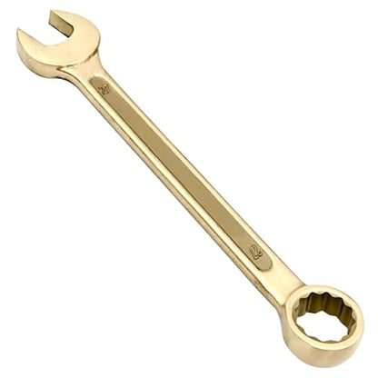 Nixalith Non-Sparking Combination Wrench - 55mm,Aluminum Bronze,Metric,12-Point Spark-free Spanner,Length 455mm,Corrosion-resistance,Low-magnetic - color: 55mm