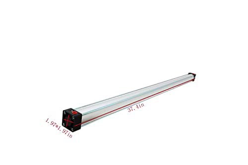INTBUYING Air Cylinder Pneumatic Standard Cylinder Rod Dual Action - SC 40 x 800 PT Bore:1.5" Stroke:31.5" - size: SC 40 x 800 PT Bore:1.5" Stroke:31.5"
