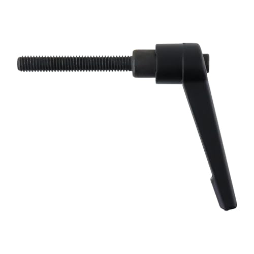 Clamping Lever Handles M6 x 40mm Push Button Ratchet Lever Male Threaded Stud Adjustable Handles Hand Knobs Rotating Screw Handles Bolts with Locking Lever -6pcs - size: M6 x 40mm