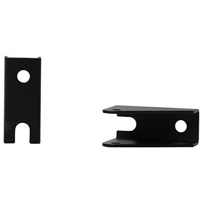 Homend 2Pcs Black Heavy Duty Steel Mounting Brackets for Linear Actuator 1Pair